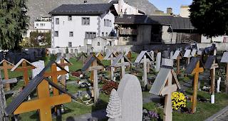 Letzte Ruhest&auml;tte in Visp.