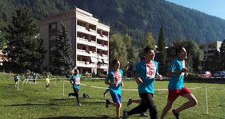 Erfolgreicher Sponsorenlauf in Leukerbad.