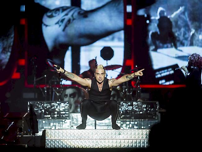 Am Freitag um 11 Uhr startet der Vorverkauf für Robbie Williams