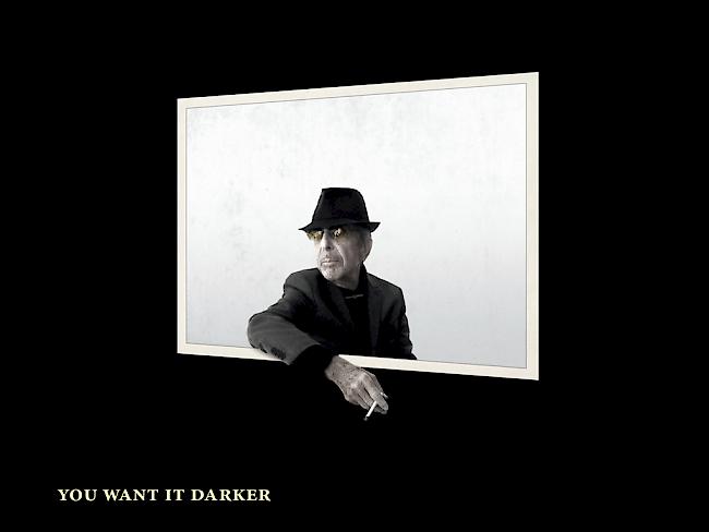 Erst kürzlich veröffentlicht: Das letzte Album "You Want It Darker" von Leonard Cohen.