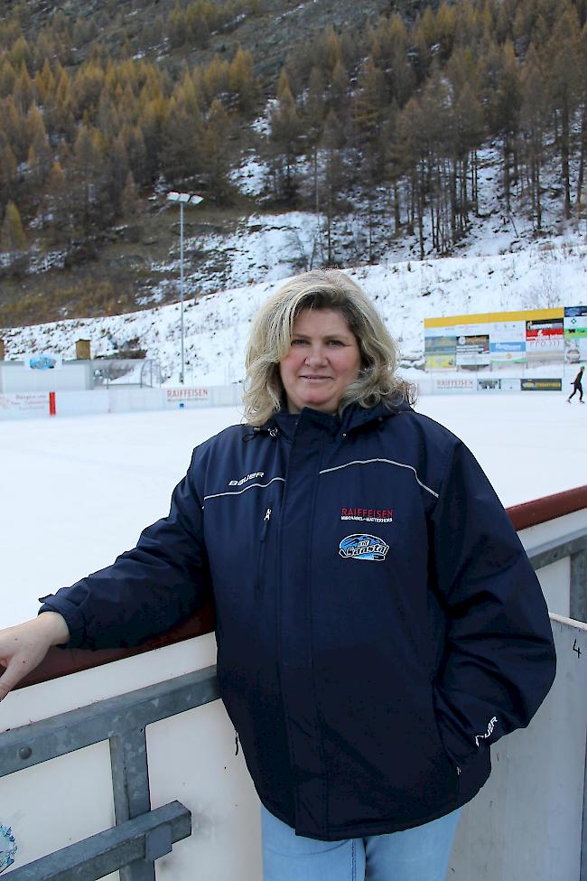 Barbara Anthamatten und der EHC Saastal: 30 Jahre ununterbrochen in der 1. Liga.