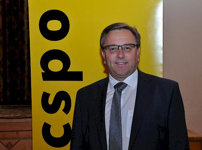 Bereit. Roberto Schmidt ist heute von der CSPO als Staatsratskandidat nominiert worden. 