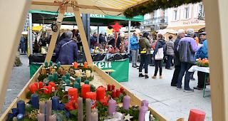 Impressionen vom Weihnachtsmarkt in Visp