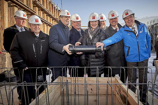 Grundsteinlegung auf dem Energypolis-Campus