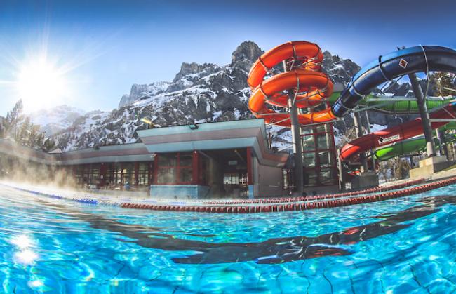Die Leukerbad Therme ist zum besten Schweizer Thermalbad gekürt worden.