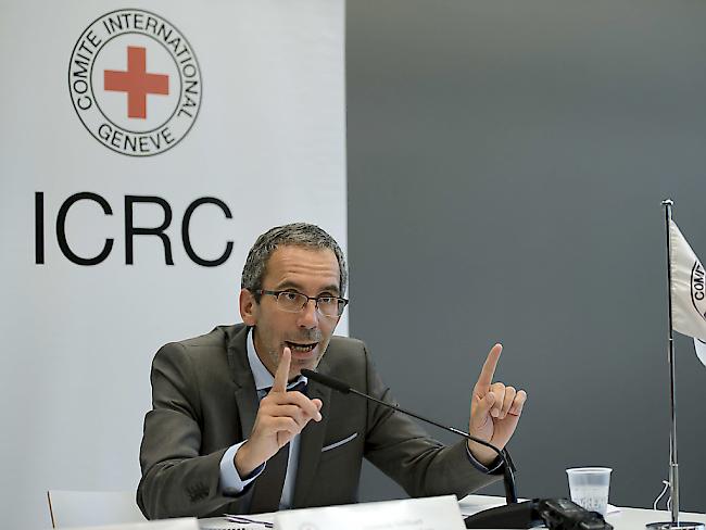 Dominik Stillhart, Direktor Operationen beim IKRK, prophezeit düstere Zeiten für Syrien. (Archivbild)
