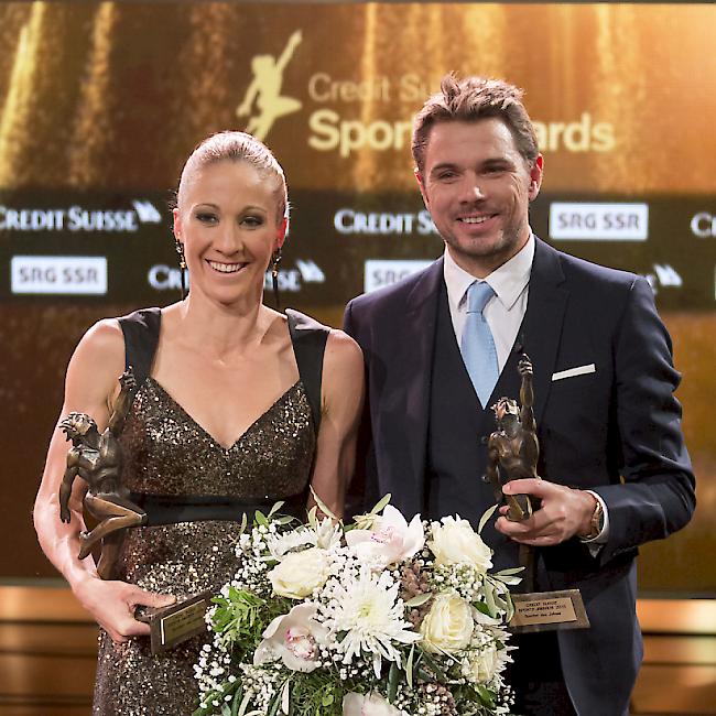 Daniela Ryf und Stan Wawrinka, die Ausgezeichneten vor einem Jahr, stehen wieder zur Auswahl als Sportler des Jahres