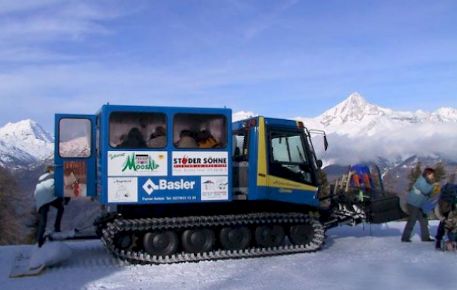 Auf der Moosalp heisst der Bus alpin «Alpuschnaager» (Archiv)