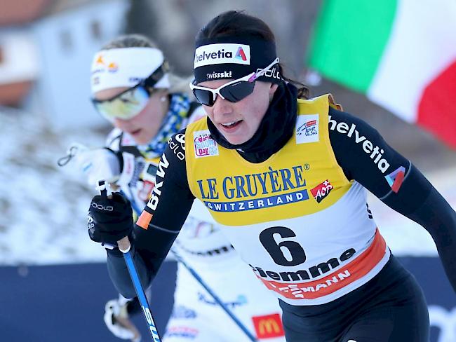 Nathalie von Siebenthal realisierte das beste Tour-de-Ski-Ergebnis einer Schweizer Langläuferin