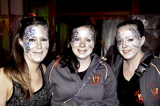 Corinne Grand (27), Brig, Carmen Roten (23), Termen, und Sandrine Imhof (23), Bitsch.