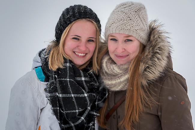 Jessica Zeiter (19) aus Glis und Barbara Burkard (22) aus Bitsch.