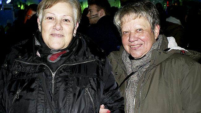  Adele Jullier (64) aus Varen und Anneliese Fux (68) aus Agarn.