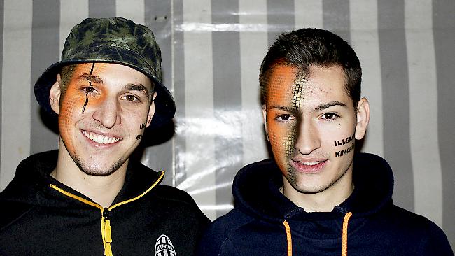 Davy Perren (24) aus Susten und Nicolas Ruffiner (21) aus Susten.