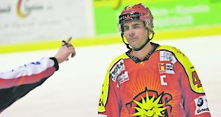 Xavier Reber erzielte f&uuml;r den HC Siders den ersten Treffer, am Schluss wars ein klarer Sieg. 