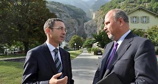 Uneins. Die FDP-Kandidaten Favre und Pottier.