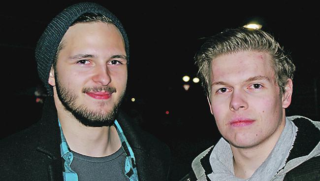 Lorenzo Schnidrig (18) aus Naters, Damian Schüppach (19) aus Glis