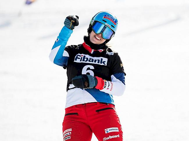 Geglückter Abschluss. Nach einer schwierigen Saison durfte sich Patrizia Kummer am Wochenende in Davos über den Schweizermeistertitel im Slalom freuen. (Archivbild)