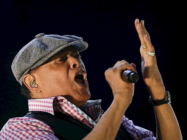 Musiker mit Leib und Seele: US-Jazz-Sänger Al Jarreau bei einem Auftritt im September 2016.