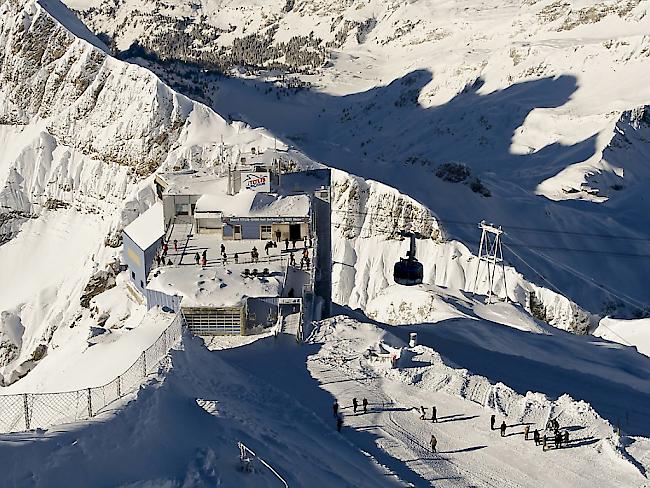 Die Titlis-Bergstation auf 3020 Metern Höhe. (Archivbild)