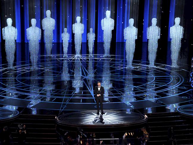 Gastgeber Jimmy Kimmel bei den Oscar-Verleihungen im Dolby Theatre in Los Angeles.