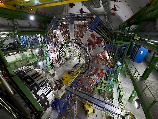 Der CMS-Detektor des CERN. Derzeit weigern sich die Logistiker ihrer Arbeit nachzugehen. (Symbolbild)