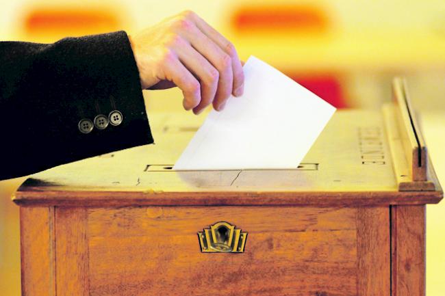 35 Prozent der Walliser Stimmberechtigten haben sich an den Abstimmungen beteiligt.