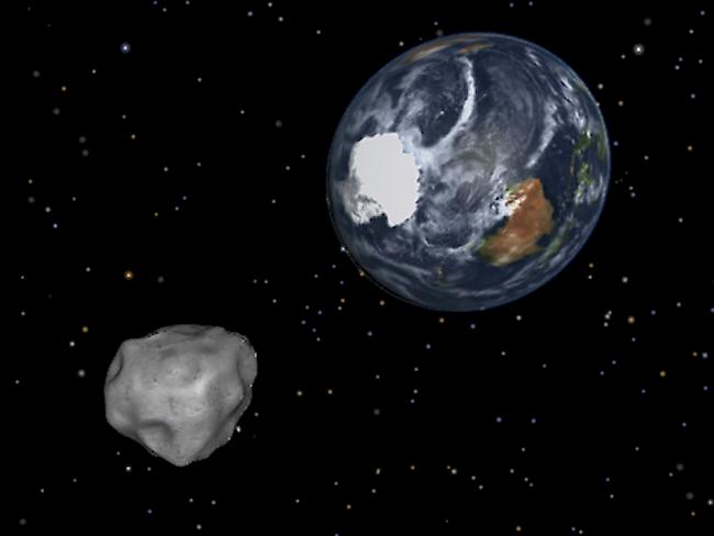 Asteroide treffen in unregelmässigen Abständen auf die Erde. (Archivbild)