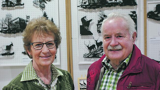 Elisabeth Imhof (70) und Andreas Imhof (77) beide aus Ried-Brig.