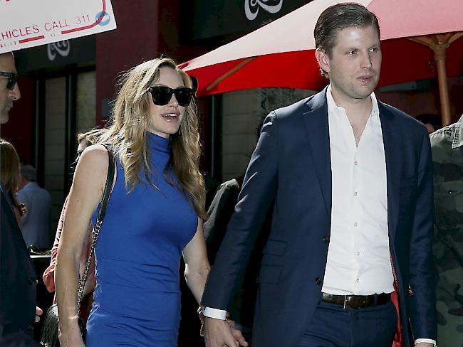 Donald Trump wird zum neunten Mal Grossvater: Sein Sohn Eric und dessen Frau Lara Yunaska erwarten ihr erstes Kind. (Archiv)