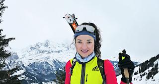 Zweiter Platz. D&eacute;borah Chiarello aus Guttet-Feschel musste sich nur Marianne Fatton geschlagen geben. 