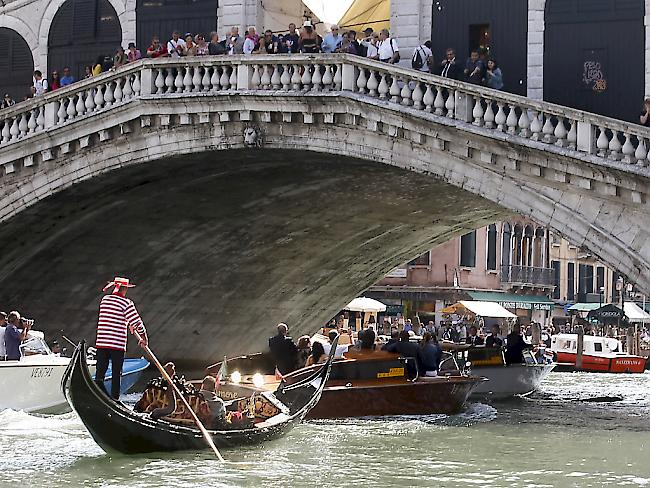 Die Rialto-Brücke in Venedig war offenbar ein geplantes Anschlagsziel. (Archiv)