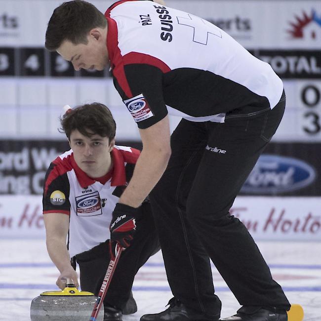 Erfolgreiches Teamwork von Benoît Schwarz und Claudio Pätz (oben).