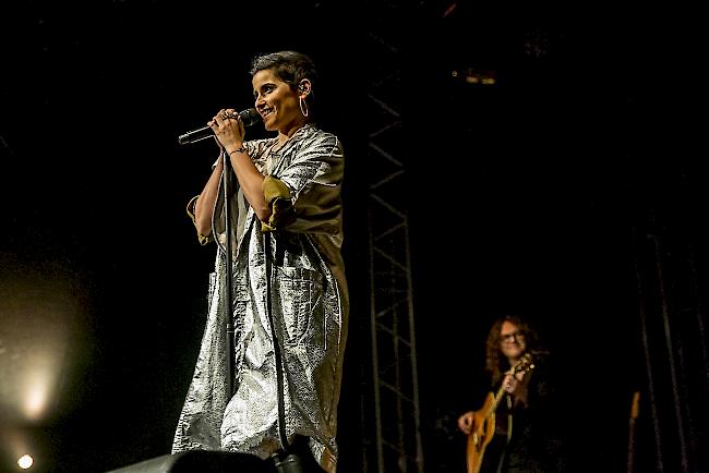 Mit viel Gefühl überzeugte die Kanadierin Nelly Furtado das Publikum.