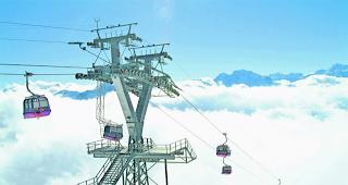 Schweizweit 1,7 Prozent mehr G&auml;ste und 3,4 Prozent mehr Personentransportumsatz als im Vorjahr. (Archivbild: Bettmeralp)