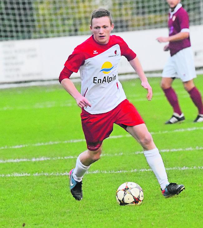 Julian Heynen und der FC Visp befinden sich nach der Derby-Niederlage gegen Naters II mitten im Abstiegskampf.