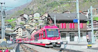 Der Verkaufsschalter am Bahnhof Stalden wird heute eingestellt.