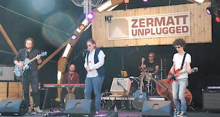 Unter anderem auf der B&uuml;hne im Taste Village wusste B&auml;r mit seiner Band zu begeistern. 