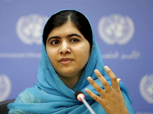 Malala Yousafzai wurde zur jüngsten UNO-Friedensbotschafterin aller Zeiten ernannt. (Archivbild)