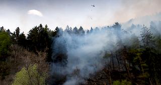 In vielen Teilen der Schweiz herrscht derzeit erhebliche Waldbrandgefahr. (Archiv)