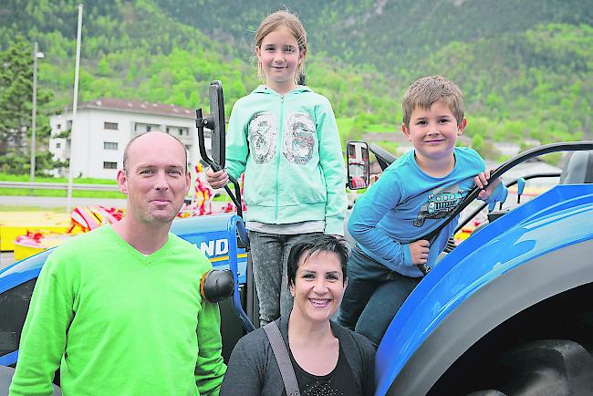 Mario (39), Melanie (39), Nina (8) und Patrick Breuss (5), alle aus Vorarlberg.