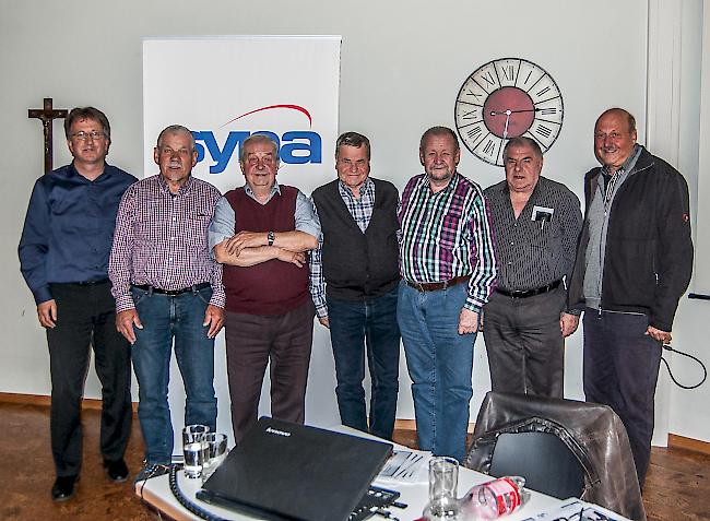 Die Pensioniertengruppe der Syna an der GV