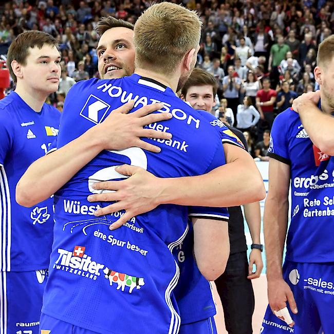 Volley Amriswil feiert das Double (Archivbild)