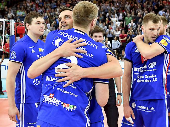 Volley Amriswil feiert das Double (Archivbild)