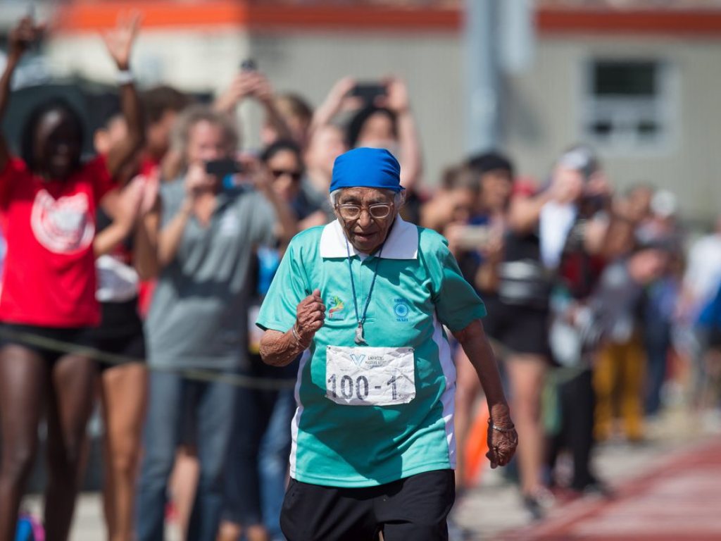 101-jährige Inderin holt Goldmedaille im Sprint | 1815.ch