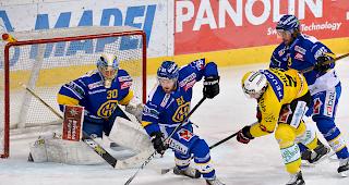 Im Dress des HC Davos. Der Oberwalliser Fabian Heldner geh&ouml;rte lange zum Schweizer WM-Kader.