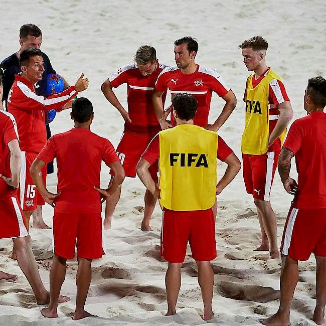 Die Schweizer Nationalmannschaft startet mit einem Sieg in die WM auf de Bahamas