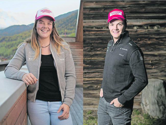 Aufsteiger. Mélanie und Loïc Meillard erhielten vom Weltverband FIS die Auszeichnung «Rising Stars».