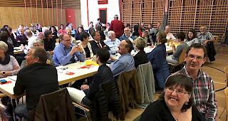 Die Delegiertenversammlung des Oberwalliser Samariterverbands in Lalden