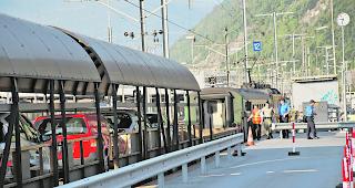 Ab dem 9. Dezember verkehren am Simplon w&auml;hrend den Wochenenden mehr Autoverladez&uuml;ge. 