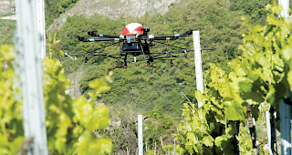 Das Unternehmen AgroFly hat eine Drone entwickelt, mit Hilfe derer Behandlungen in der Landwirtschaft rasch, pr&auml;zise und &ouml;kologisch durchgef&uuml;hrt werden k&ouml;nnen.